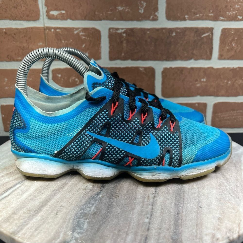 Nike Zoom Fit Agility 2 Shoes Womens Size 5.5 Athletic Sneakers Blue